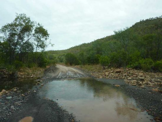 hier ein Bild der Strassen auf dem Weg nach El Questro