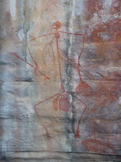 Felszeichnungen der Aboriginies