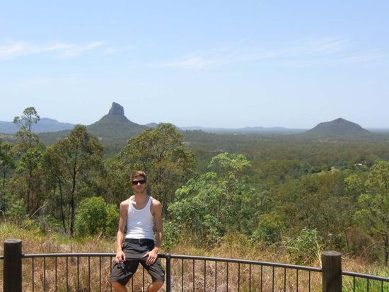 Bei den Glasshouse Mountains