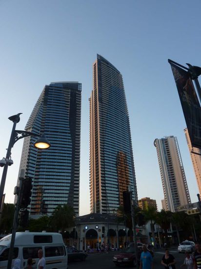 Innenstadt von Surfer´s Paradise