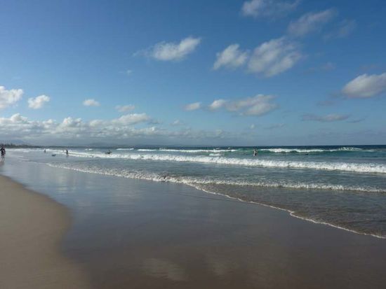 Der Strand von Byron Bay