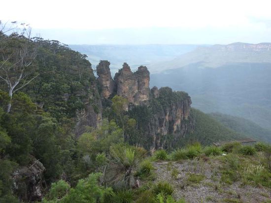 Blue Mountains National Park, mit den berühmten "Three Sisters"