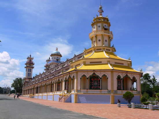 Tempel von hinten, auf die Länge kommt es an