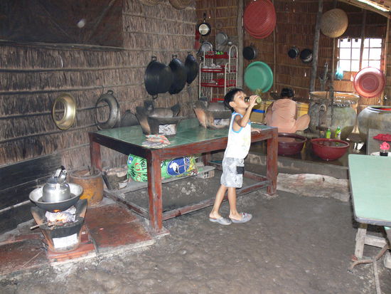 traditionelle Dschungelküche