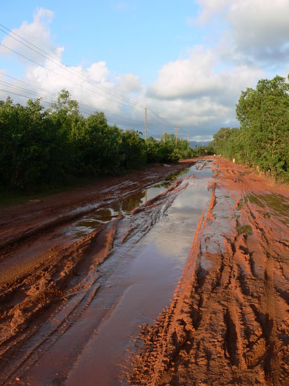sieht schmierig aus, war es auch