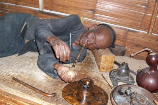 Waxfigur im Museum!! 