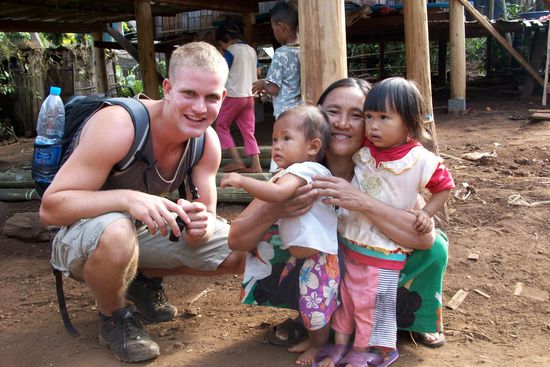 ein Dorf durch das wir gelaufen sind