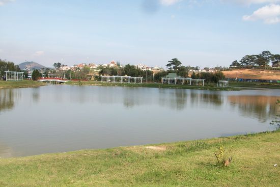 schoener See in Dalat