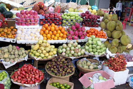 daaa haben wir auch eingies eingekauft fuer unser Mittagessen