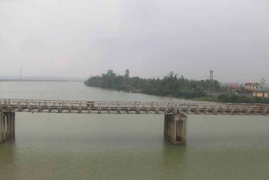 Ben Hai River (war die Grenze zwischen Nord und Sued Vietnam)