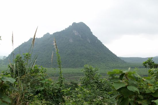 Rockpile, beruehmter Berg (Aussichtsberg der Amerikaner waehrend des Krieges)