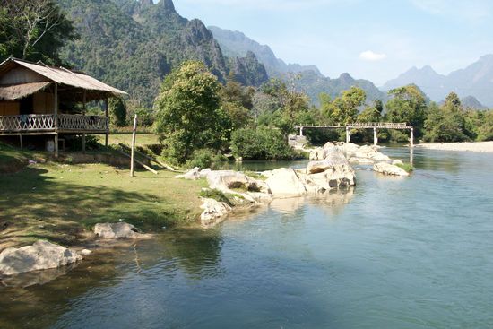 Hammer durch die Landschaft sind wir gepaddelt.