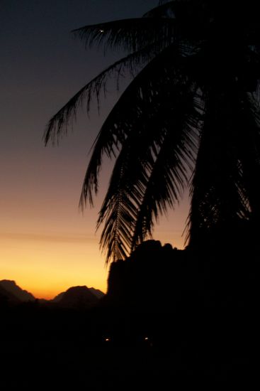Sonnenuntergang in Vang Vieng