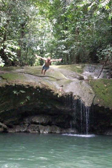 das bin ich am springen 