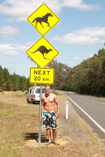 Hier eines der Schilder die ich gemeint hab