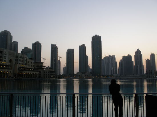 Skyline vom Burj Dubai aus
