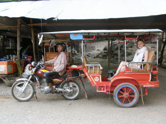 Unser Tuk Tuk in Battambang