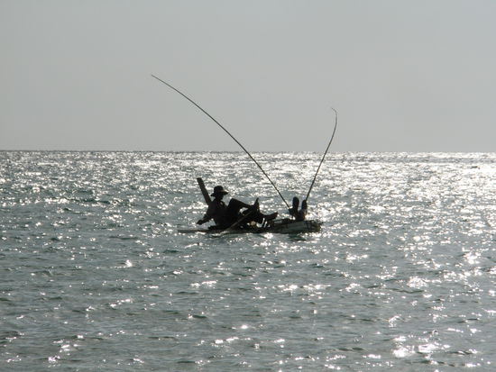 Fischer beim Squitfischen