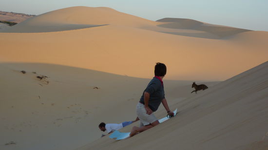 Die Sanddünen im Hinterland von Mui Ne, sponsort by Vicky und Nam