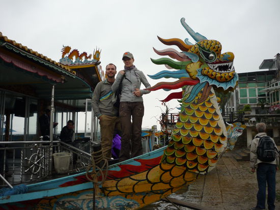 Unser Drachen-Touri-Boot