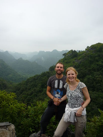 Cat Ba Nationalpark auf dem Berg mit tollem Ausblick