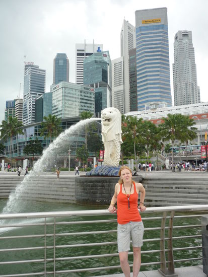 Nadine und der Merlion
