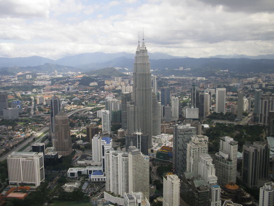 Die Zwillinge vom TV Tower aus