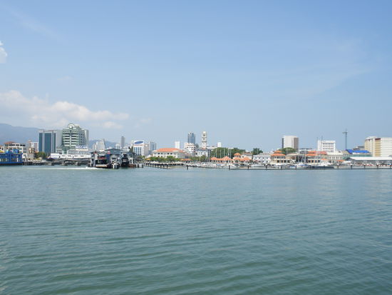 Georgetown vom Wasser aus