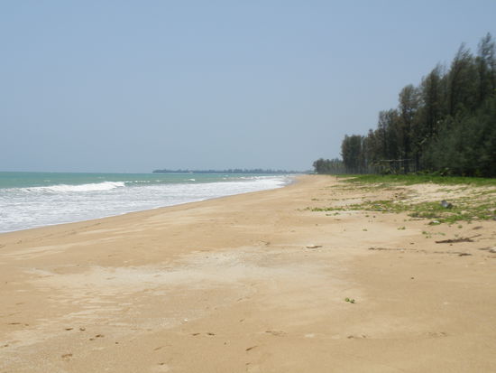 Mal wieder ein einsamer Strand