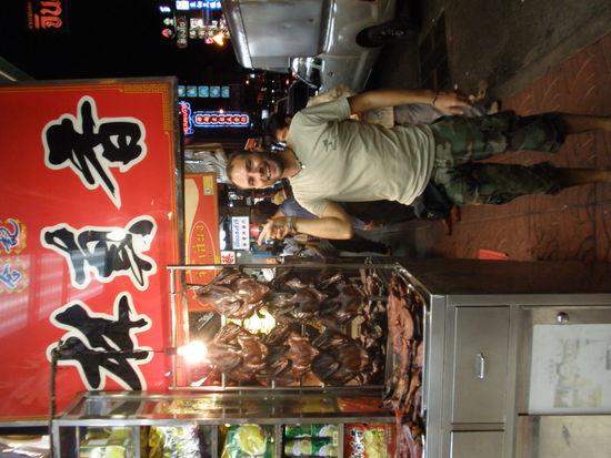 Der gleiche Stand an dem Andre schon vor gut 5 Monaten stand und sich über die leckeren Enten freut