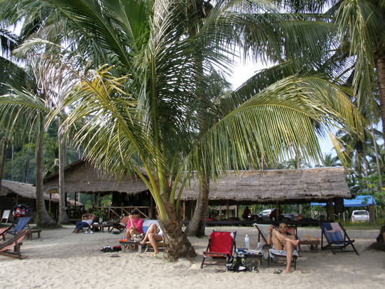 Strand bei Bang Bao, hier ist überall nicht viel los.