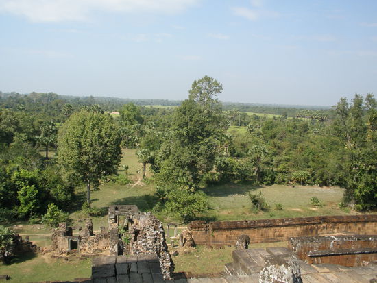 Tolle Aussicht vom Pre Rup Tempel