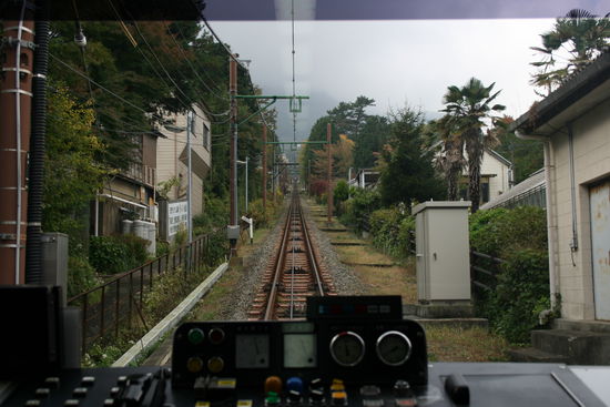 immer weiter den Berg hoch. Erst mit der Seilbahn...