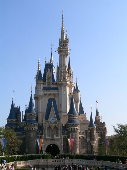 das berühmte Disney-Castle