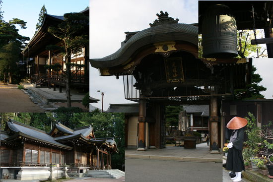 ein paar von den Tempeln, die wir heute besucht haben. Unten rechts ein Bettelmönch.