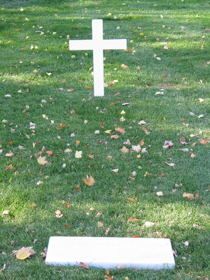 Das Grab von Ted Kennedy