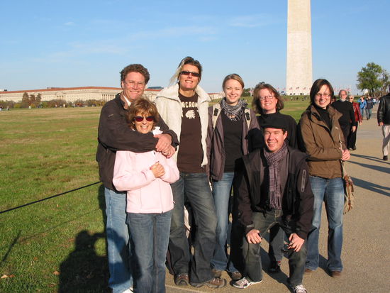 Unser kleine Reisegruppe. Links im Bild unser Guide Dave mit seiner Frau Barbara