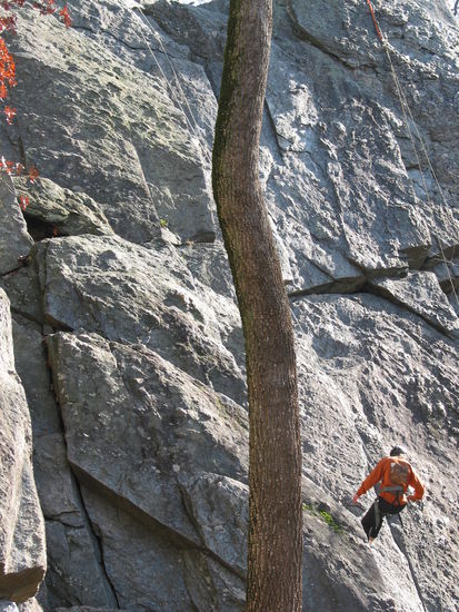 Klettern, auch hier ein Trendsport