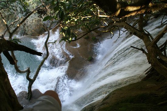 Aussicht von oben nach unten....