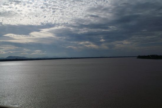 Ein letzter Blick auf den Mekong...