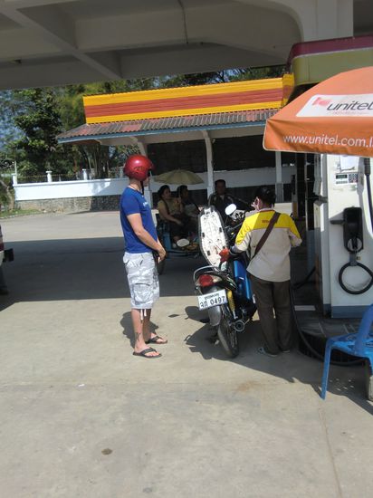 Erst mal den Durst stillen....