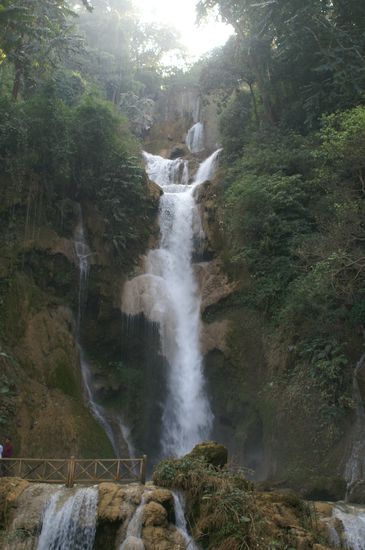 So fällt das Wasser heute....