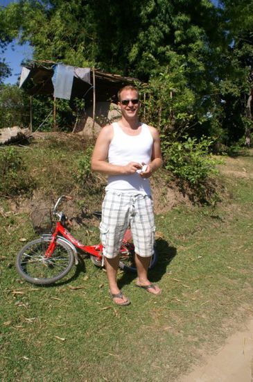 On the road by bycicle...