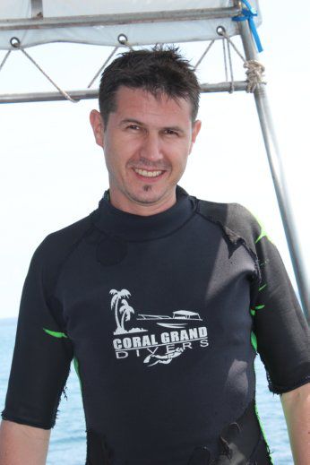 Nach dem ersten Dive....