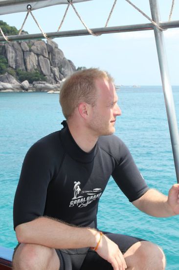 ... blickt zuversichtlich in die Zukunft...