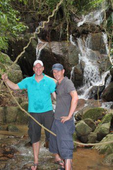 Endlich - der richtige Wasserfall...