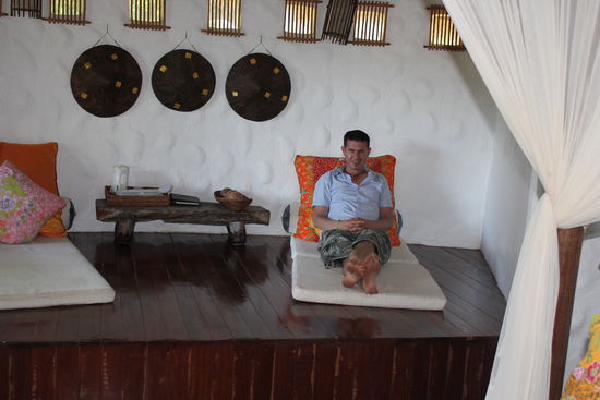 Die Lese- und Relaxecke...