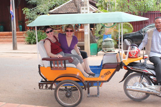 Die erste Tuk Tuk Fahrt....