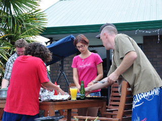 BBQ bei Yvonne