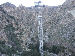 seilbahn in den winter